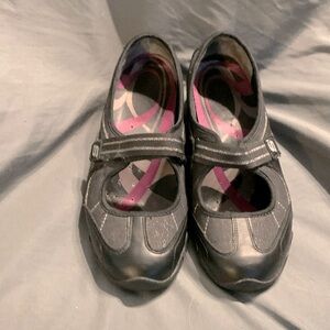 Skechers black athletic Mary Janes